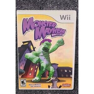Wii Monster Mayhem: Build and Battle (Nintendo Wii, 2009) Tested